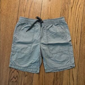 Aeropostale grey twill jogger shorts 8” inseam men’s medium